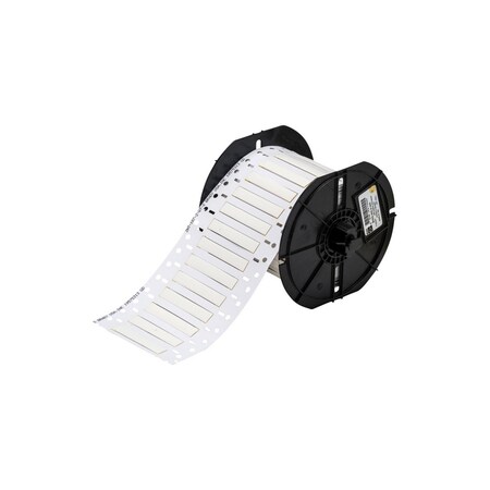 Brady B33, B342 DS, WHITE, 0.313 X 2, 2" FIT,  B33D-187-2-342